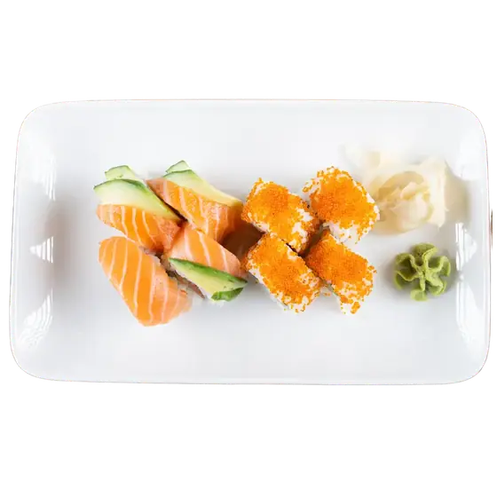 Roll – Lachs & Avocado bei Han Kitchen