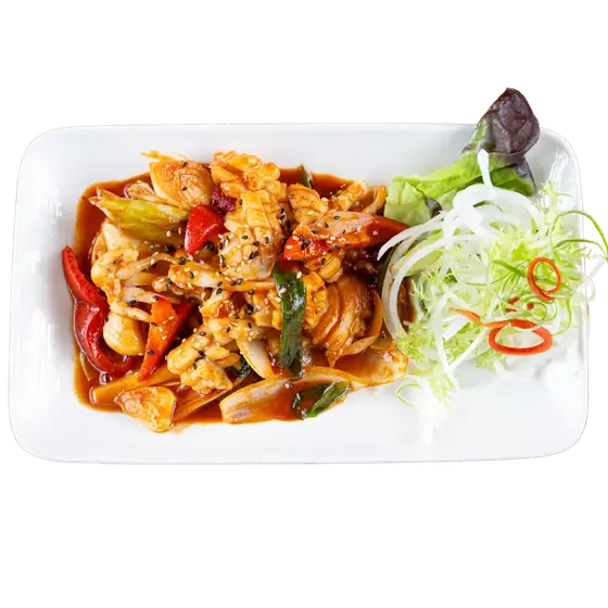 Ojingeo Bokkeum bei Han Kitchen